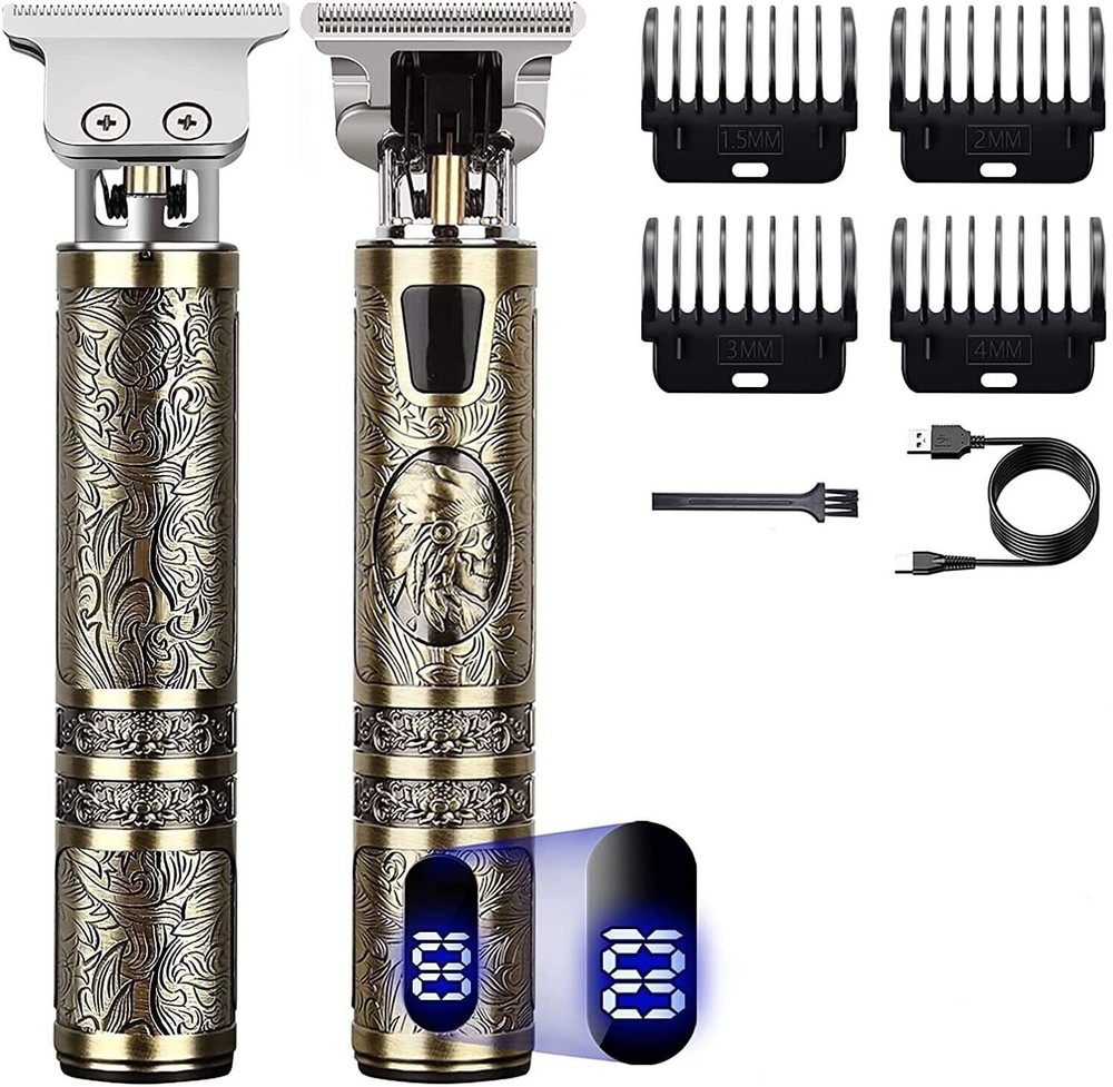 All-in-One Cordless Beard Trimmer & Shaver for Men - Precision Grooming Tool