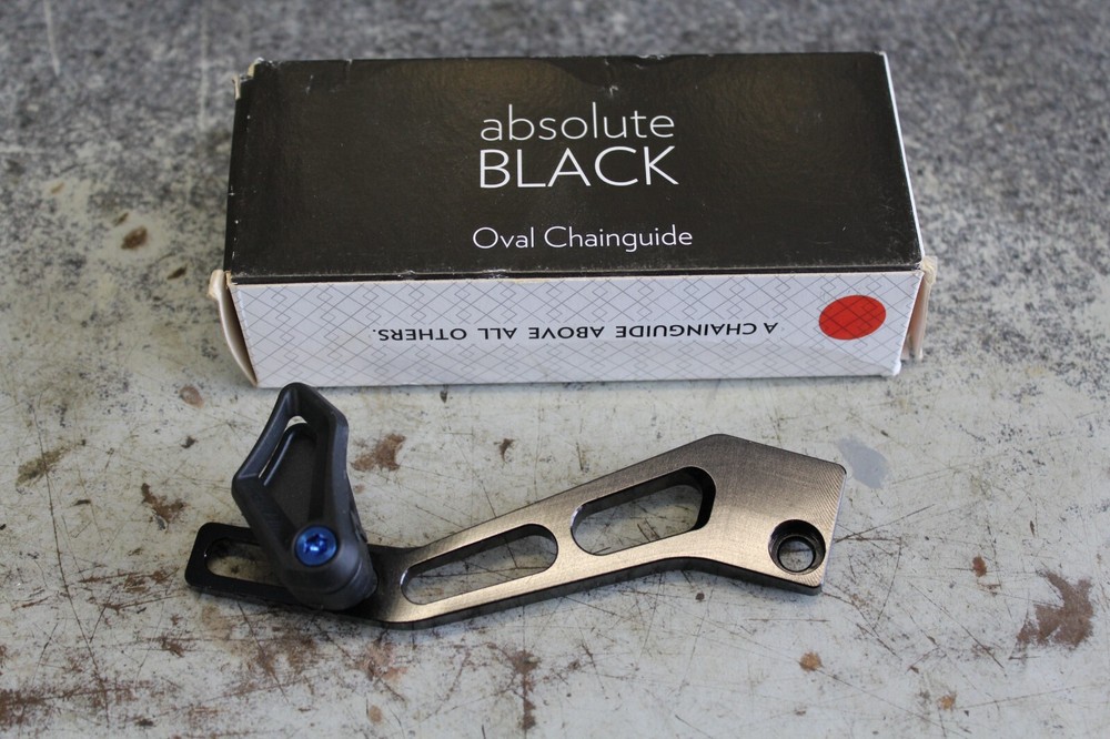 Absolute Black Oval Guide - Chain Guide - High Direct Mount - MTB
