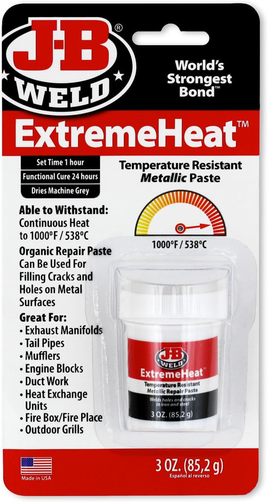 37901 Extremeheat High Temperature Resistant Metallic Paste - 3 Oz