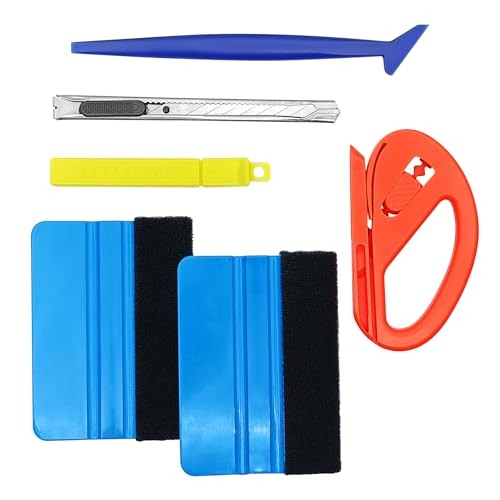 Vehicle Vinyl Wrap Tool Kit/Window Tinting Tool Include, Felt Squeegee, Window