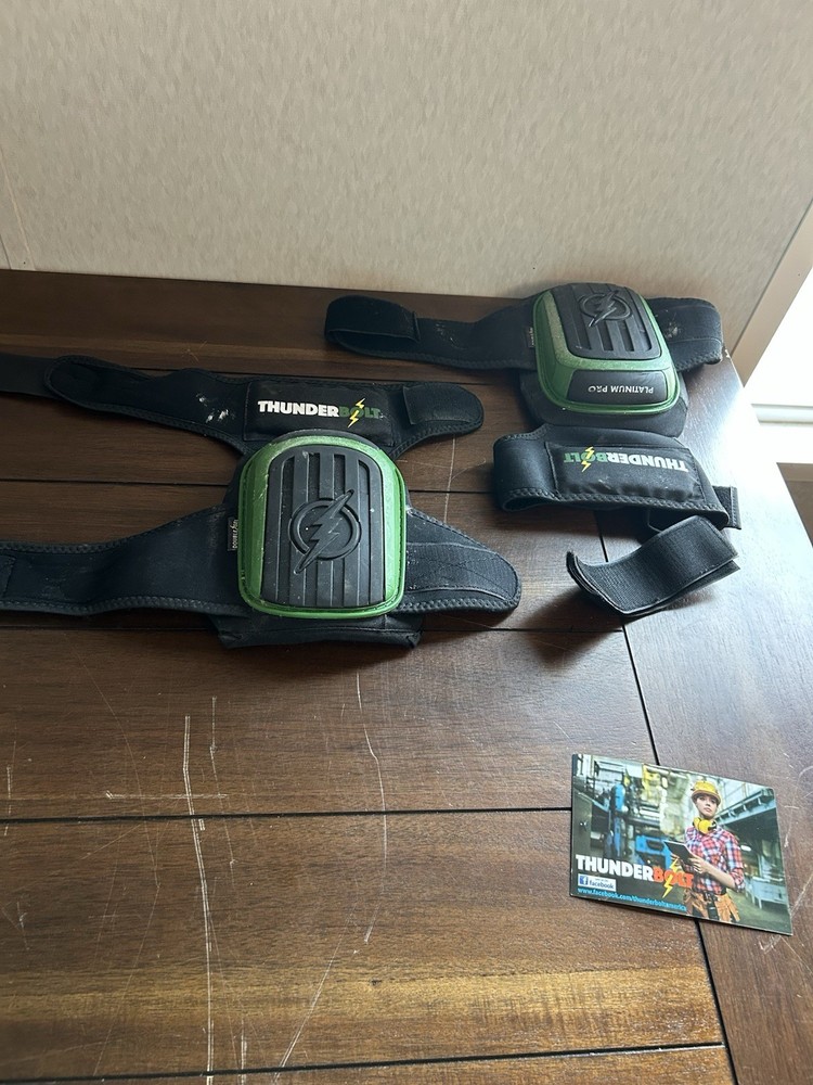 Thunderbolt Platinum Pro Working Knee Pads Used