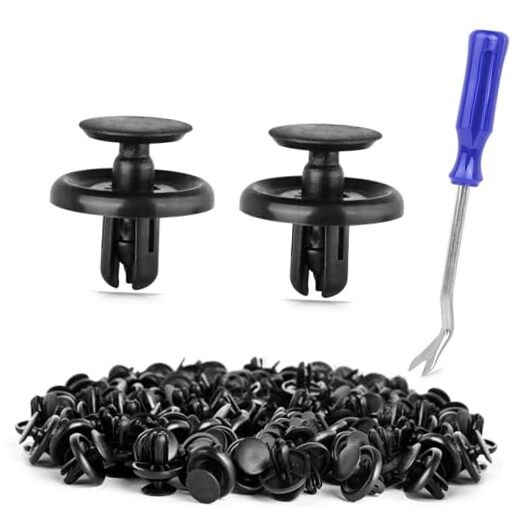 120 pcs Engine Under Cover Push-Type Retainer Clips Compatible with Toyota
