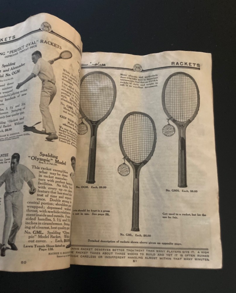 1916 Spalding Sporting Goods Spring Catalogue