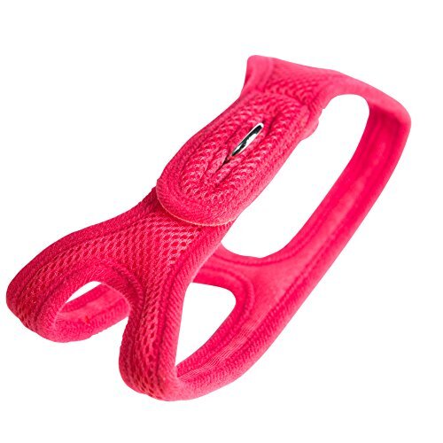 Velpro Mesh Pet Shoulder Harness Collar 14" Red