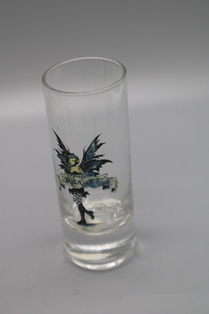 "Back off" Shot Glass with Comic Design