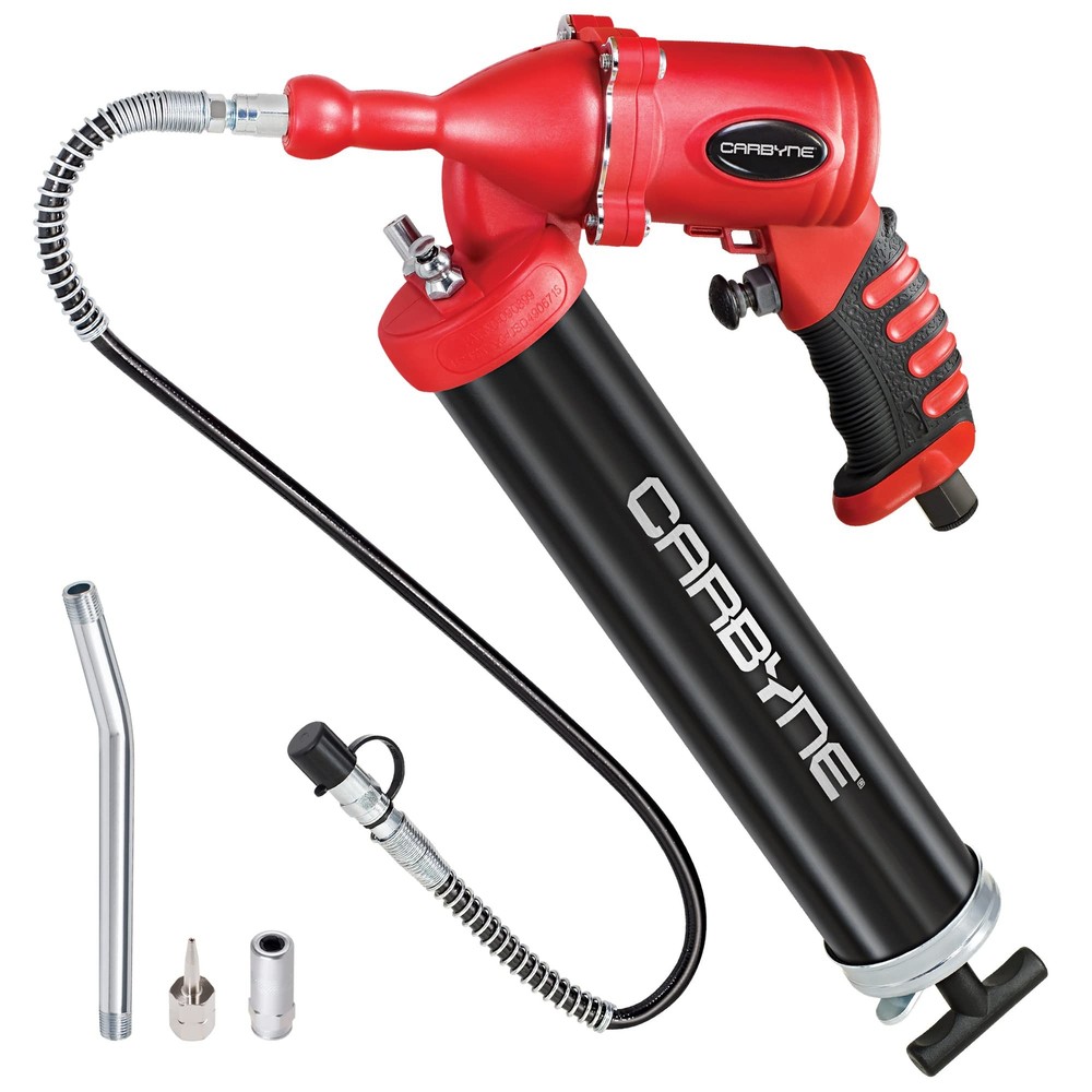 Carbyne Air-Operated Grease Gun, Continuous Flow, Fully Automatic Operation