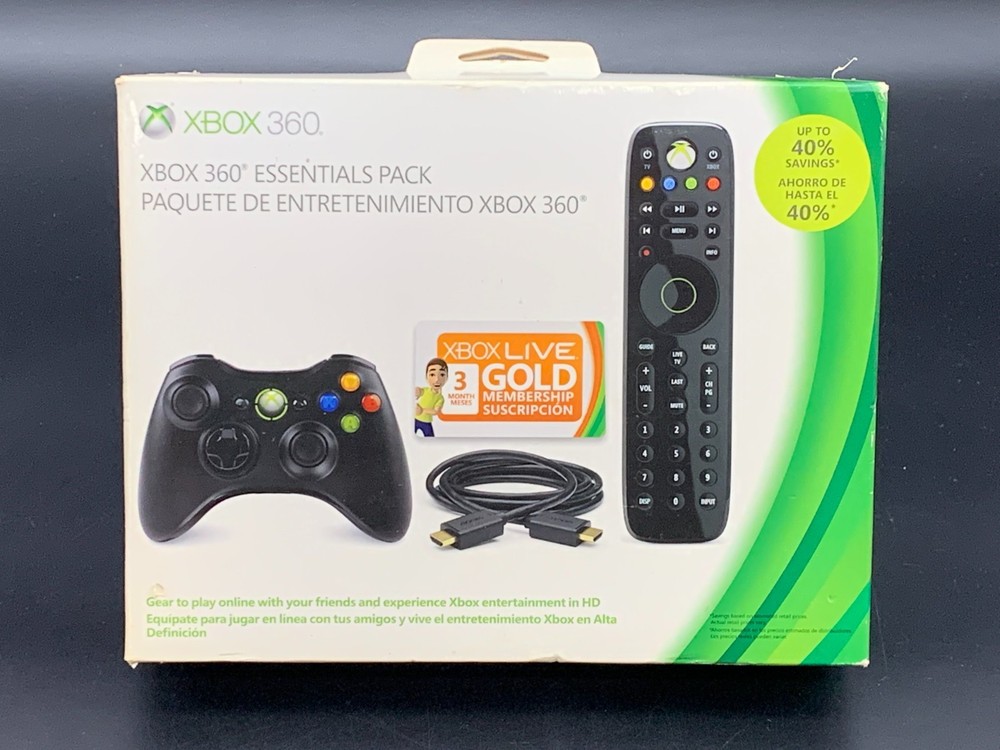 Microsoft Xbox 360 Essentials Pack Accessory Kit - Sealed