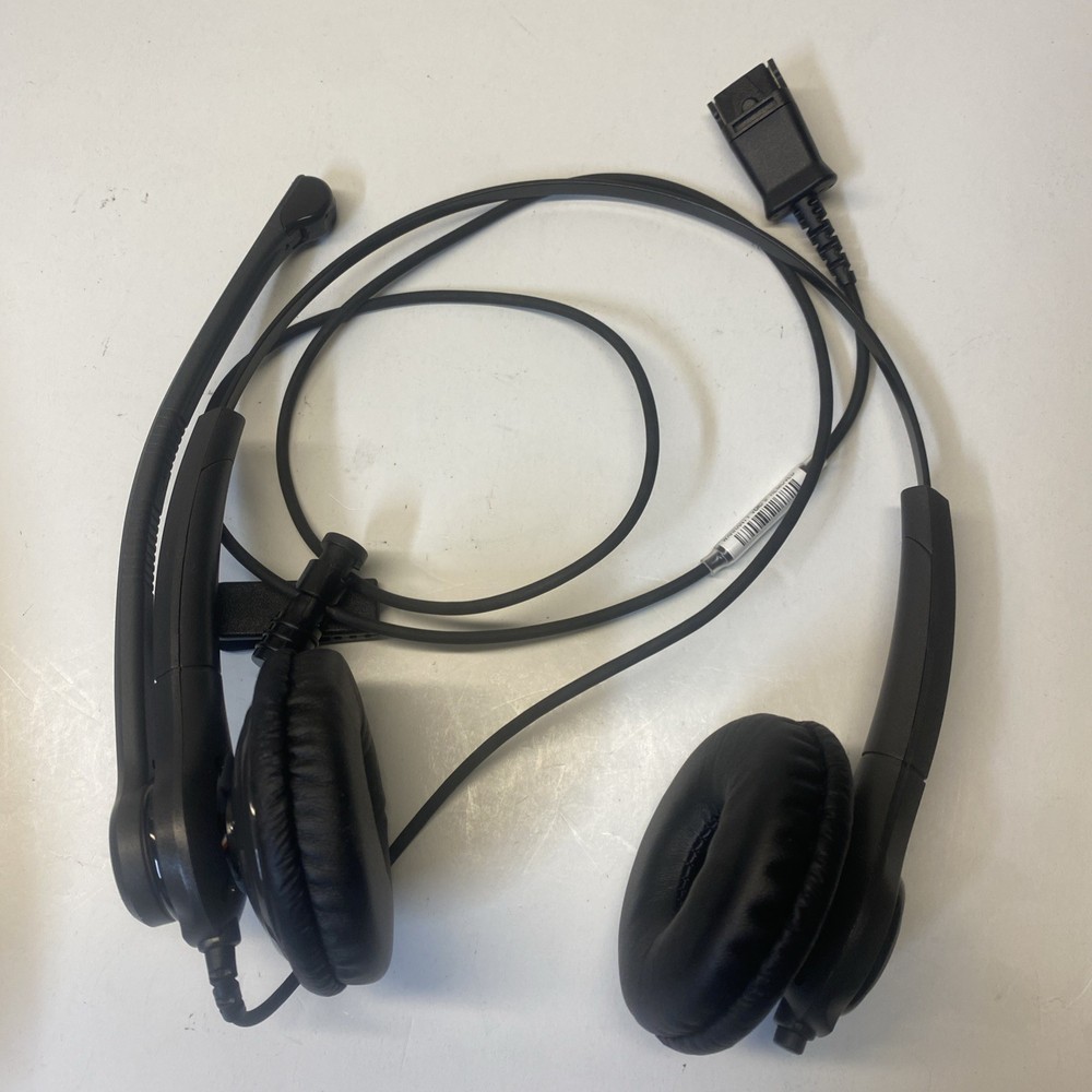 JPL400-PB Binaural Corded QD headset