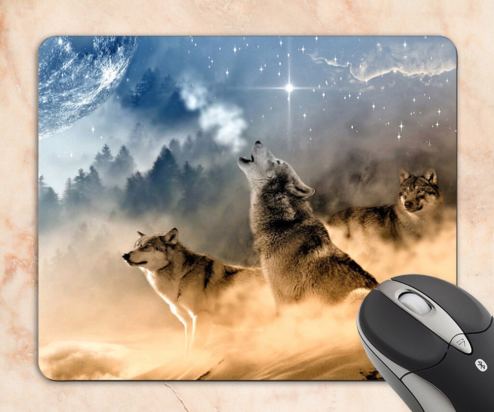 Wolf Mouse Pad