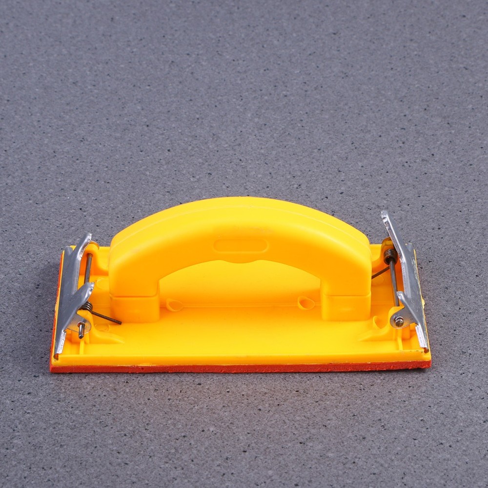 Decking Sanding Tool Mini Hand Block Sandpaper Holder for Wall with Handle