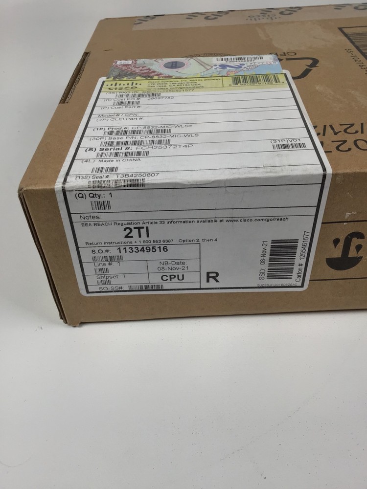 Cisco 8832 Wireless Mic CP-8832-MIC-WLS Microphone Kit *