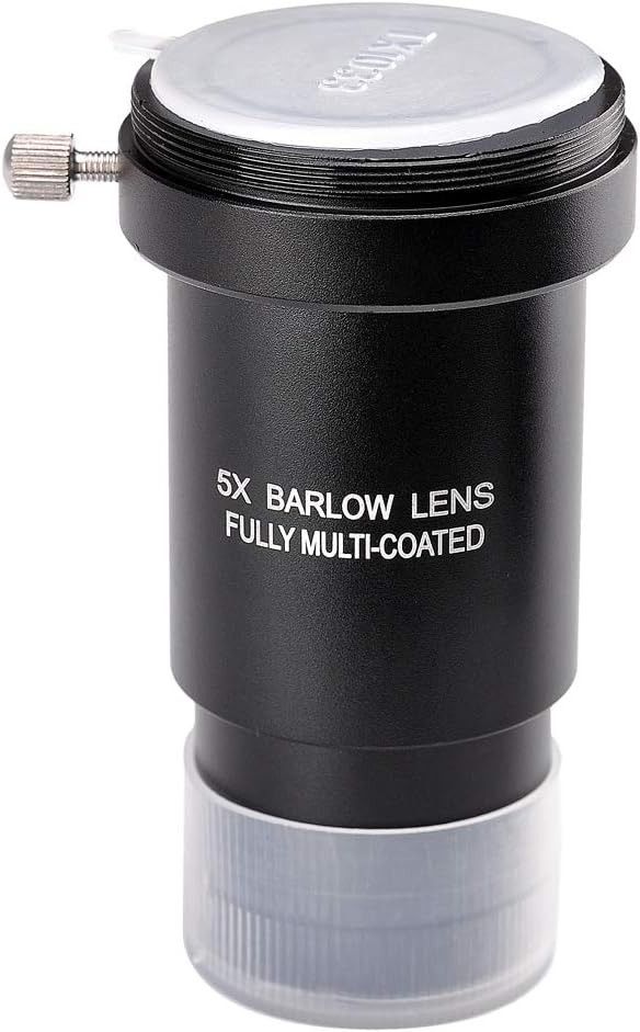 1.25-inch 5X Barlow Lens & Moon Filter & filter