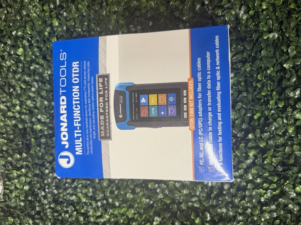 JONARD TOOLS OTDR-1000 MULTI-FUNCTION Optical Time Domain Reflectometer