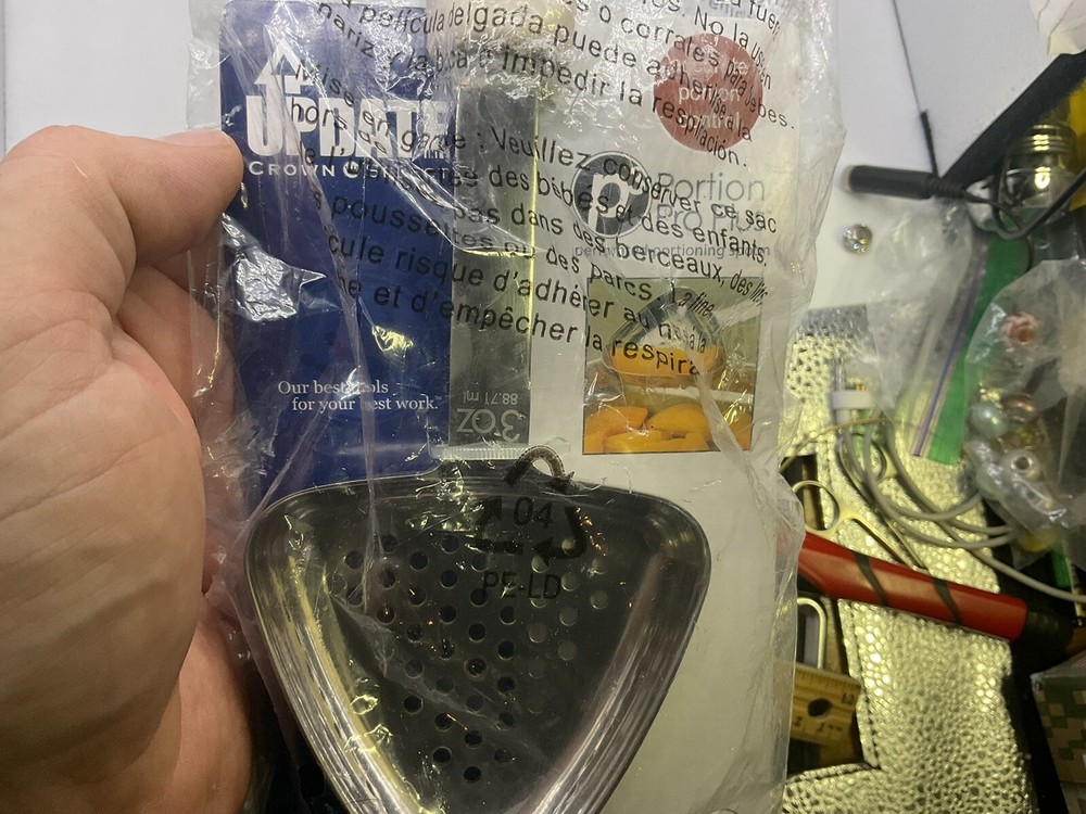 Update 3 oz Oval Perforated Portion Pro Plus Spoon New