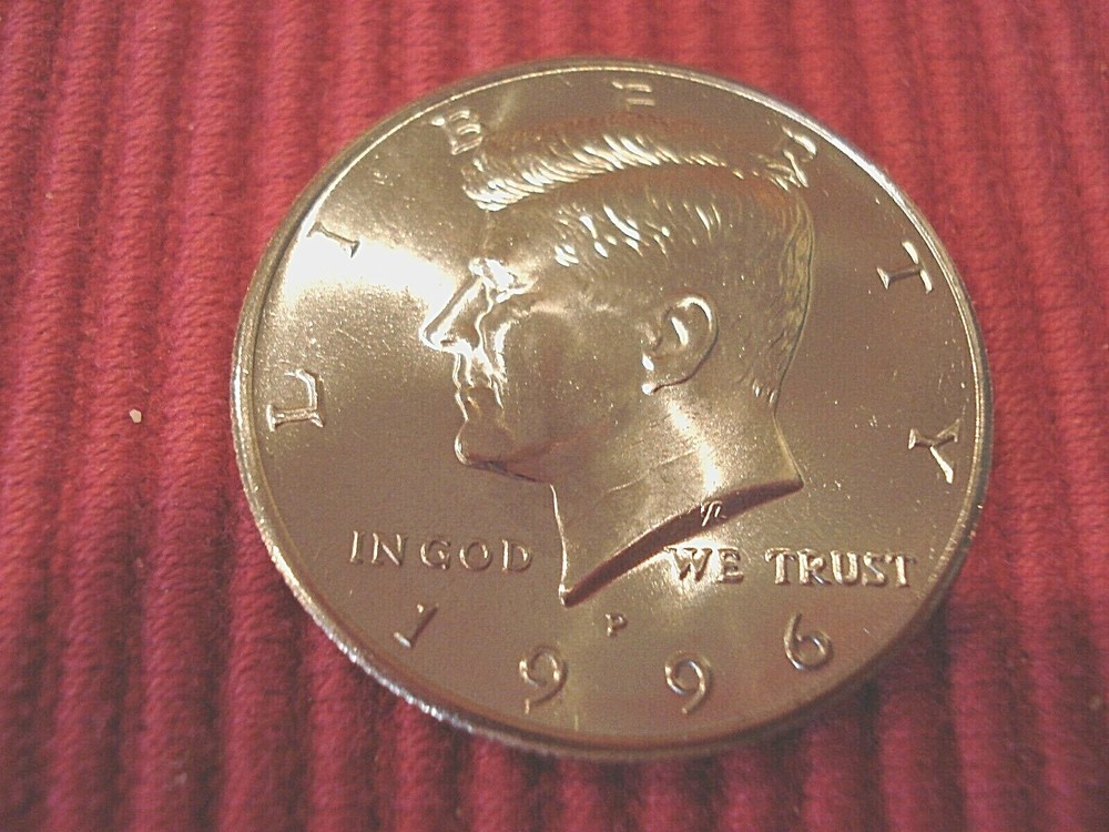 1996 P Kennedy BU Half Dollar Nice