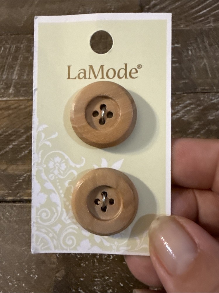 LaMode Buttons 2 Piece 7/8”