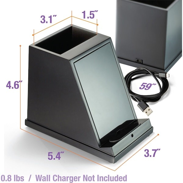 Victor Technology Cs100 Wireless Phone Charger, Black