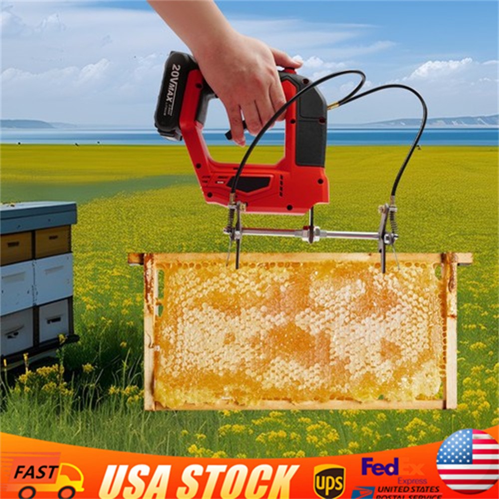 Portable Electric Bee Shaker Bee Remover Handheld Beehive Frame Shaking Machine