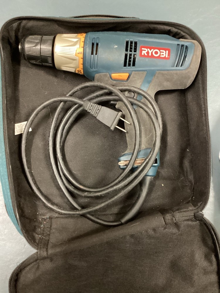 Ryobi D47C 3/8 in. Corded Drill with Soft- Case - Tested