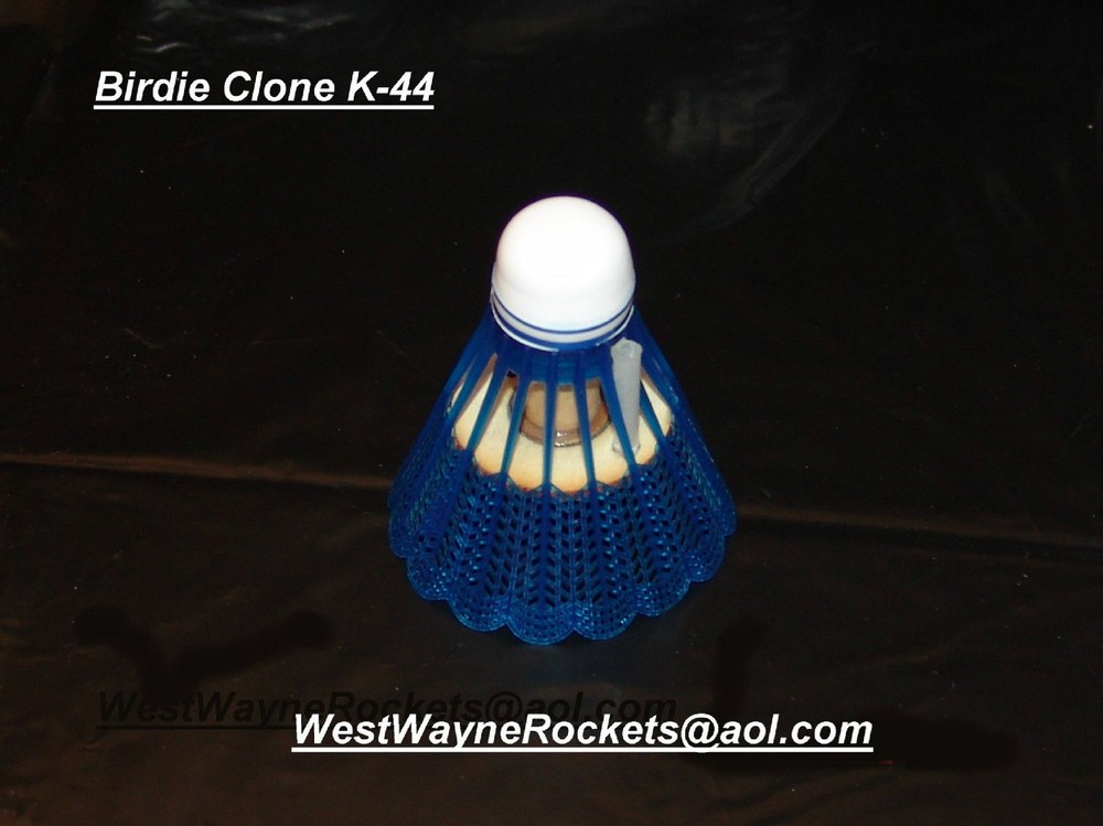 Astron Birdie Rocket K-44 Blue By WestWayneRockets