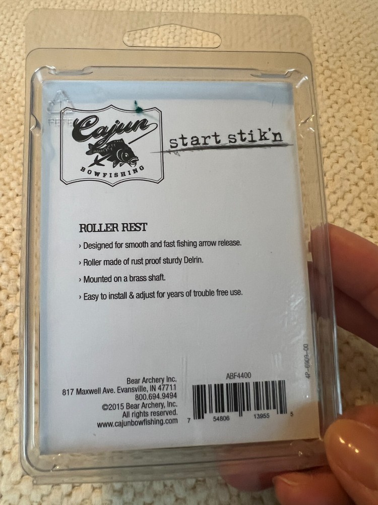 Cajun Bowfishing Roller Rest