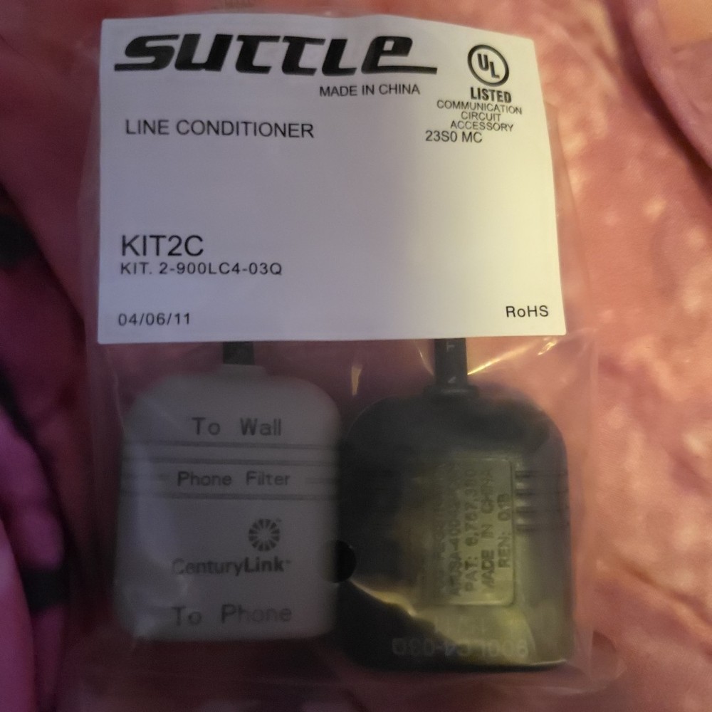 2 Pack SUTTLE Line Conditioner Communication Circuit Accessory KIT2CA New