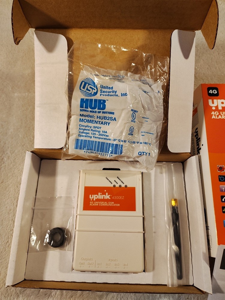 UPLINK 4500EZ 4G Universal Cellular Alarm Communicator OPEN BOX