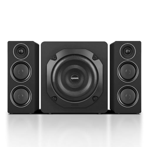 Computer Speakers with Subwoofer, 2.1 Gaming Speaker System for Desktop PC, 8"