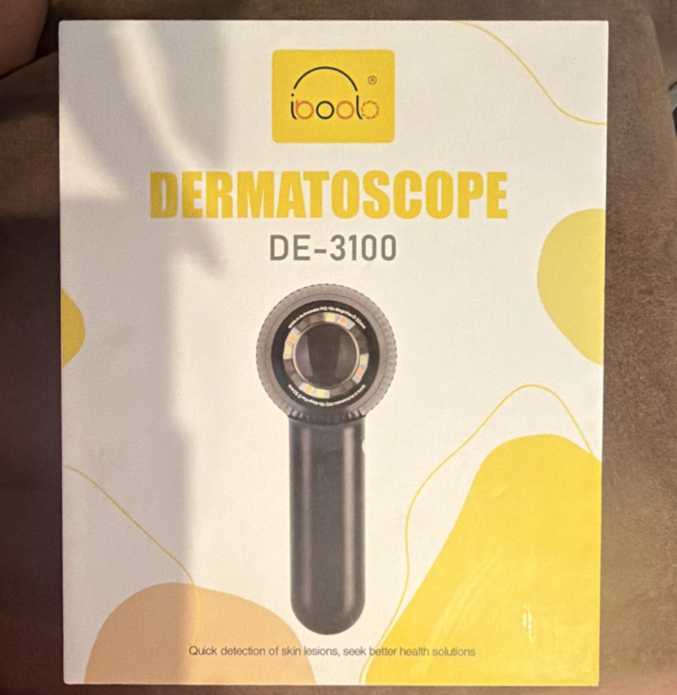 Iboolo DE-3100 Polarized Dermatoscope Dermatology Device Machine DE-3100