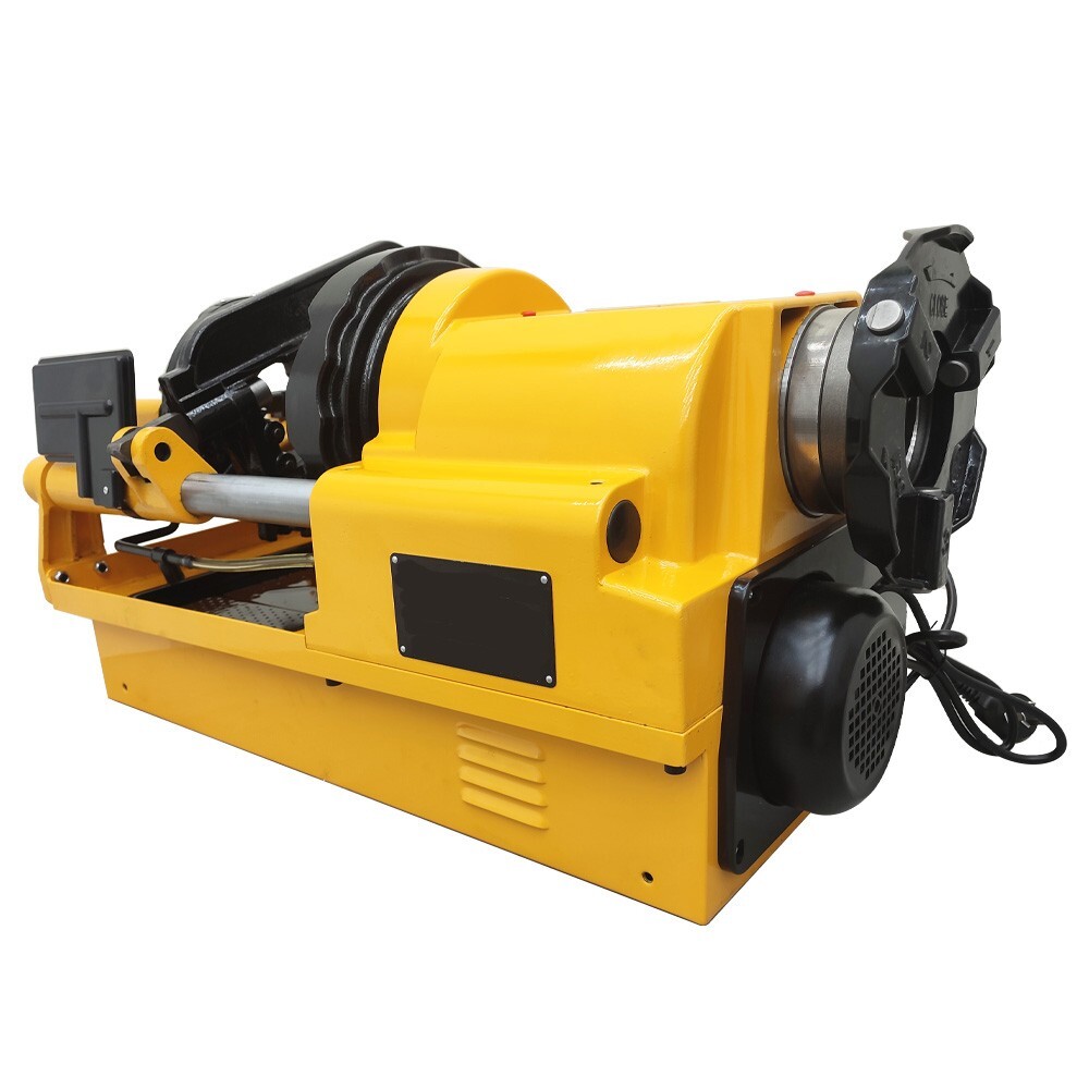 Electric Threading Cutter Pipe Cutting Threader Machine 1/2"-3" w/NPT/BSPT Dies
