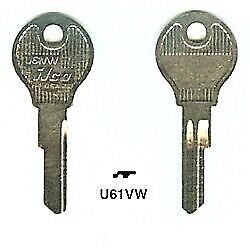 Ilco U61VW Key Blank, VW (10-Pack)