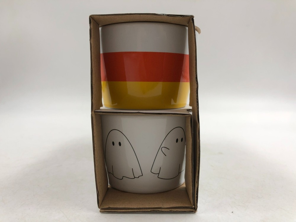 Stir Ceramic Candycorn & Ghost Ramekin Set of 4 BB02B09011