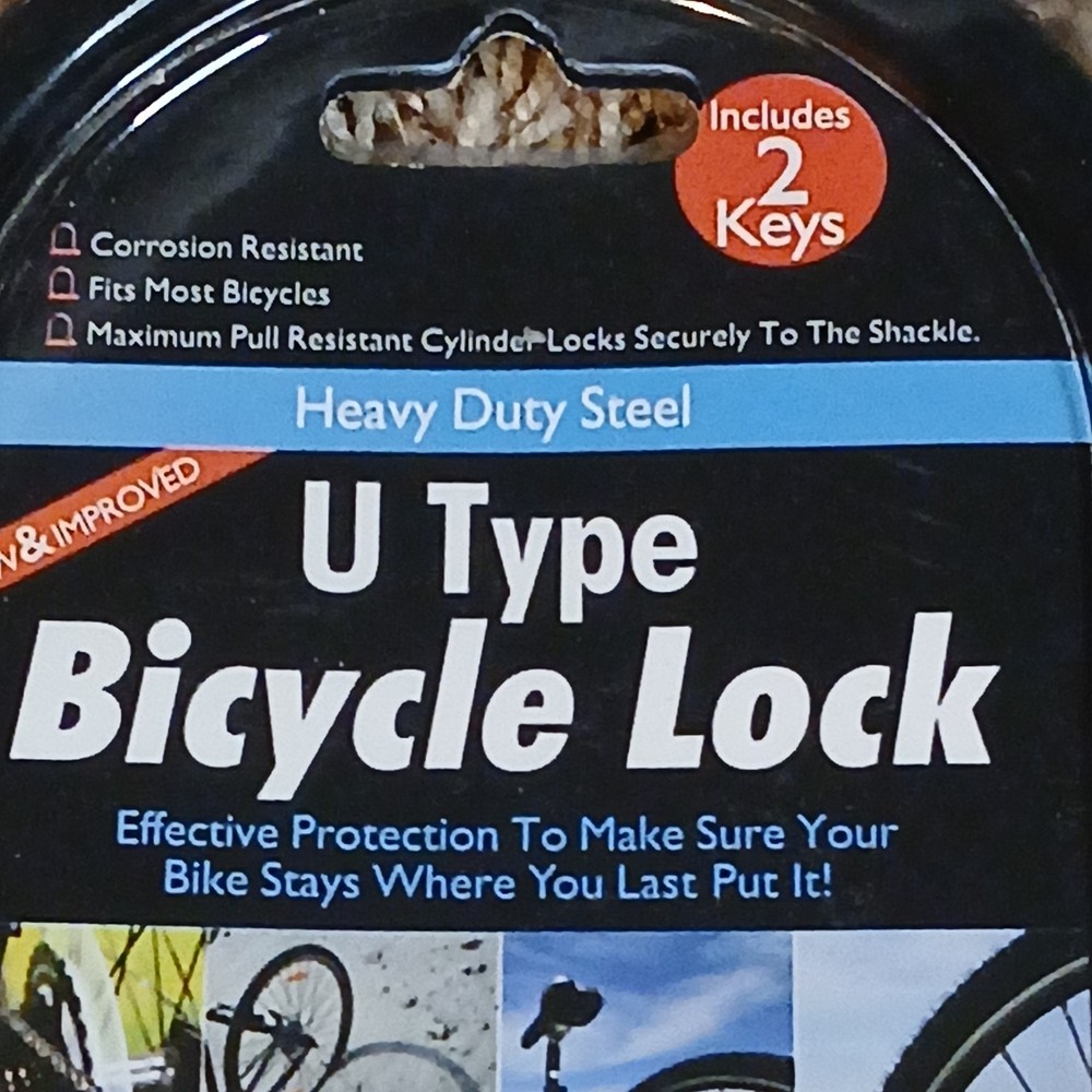 U Type Lock Motorcycle Scooter Bicycle Security