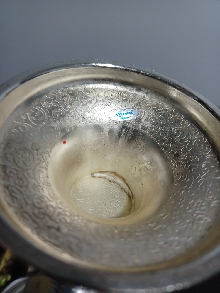 Intage Silver-Plated Sugar Scuttle