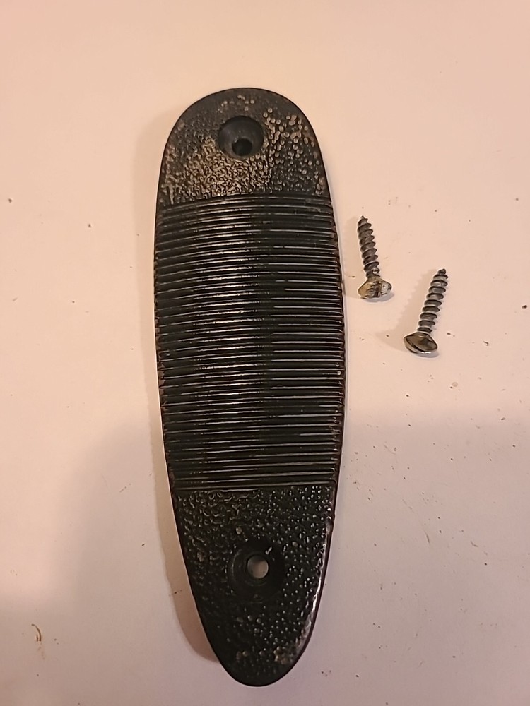 CVA PLAINSMAN.50 CALIBER BLACK POWDER MUZZLELOADING RIFLE BUTT PLATE And SCREWS