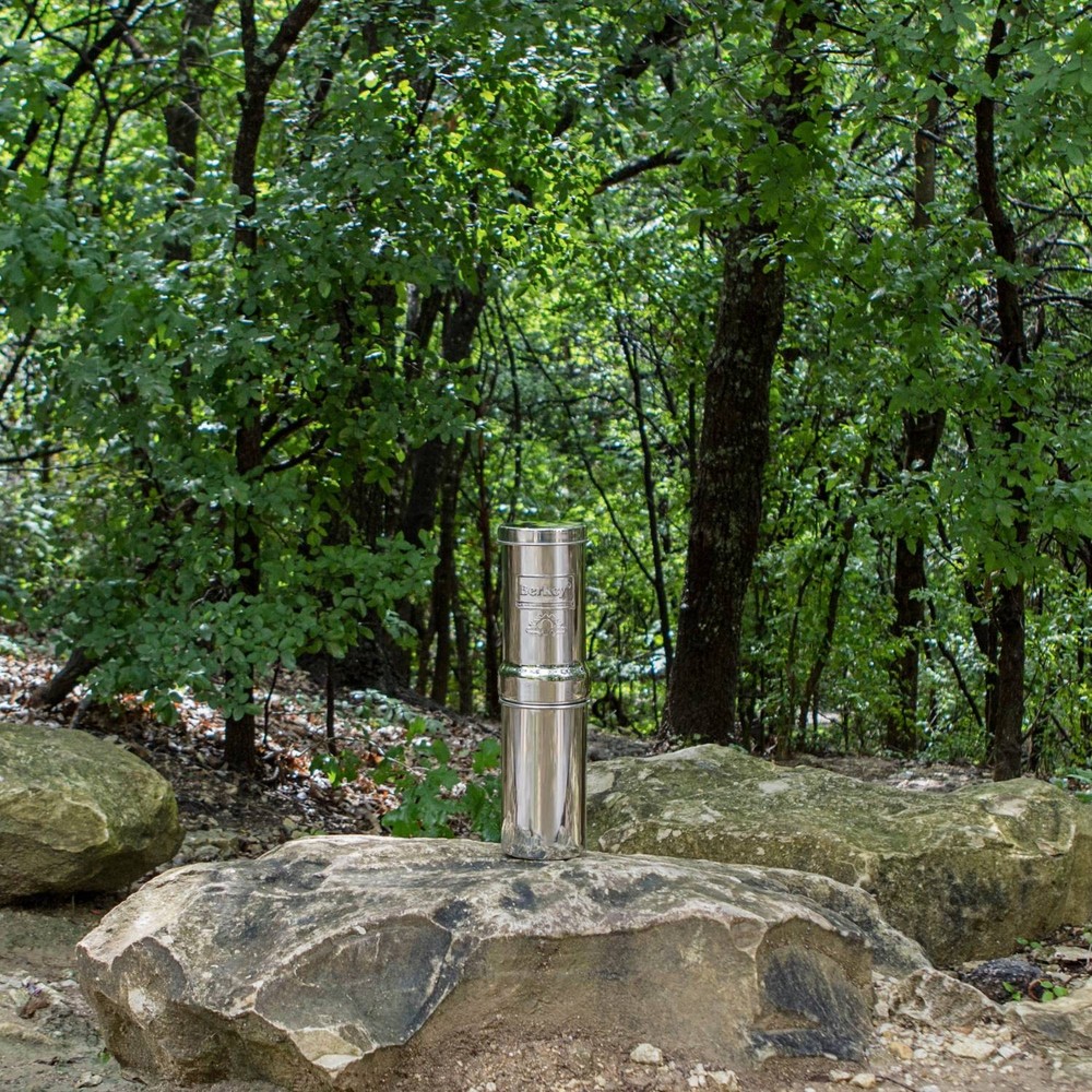 Go Berkey Water Filter Kit with Black Berkey Purification Element Filter, 1 Qt