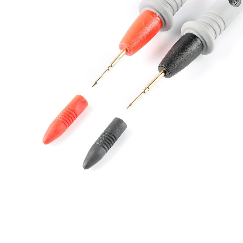 6Pcs Digital Multi Meter Test Probes Leads - Clamp Tester & Needle Point Probes