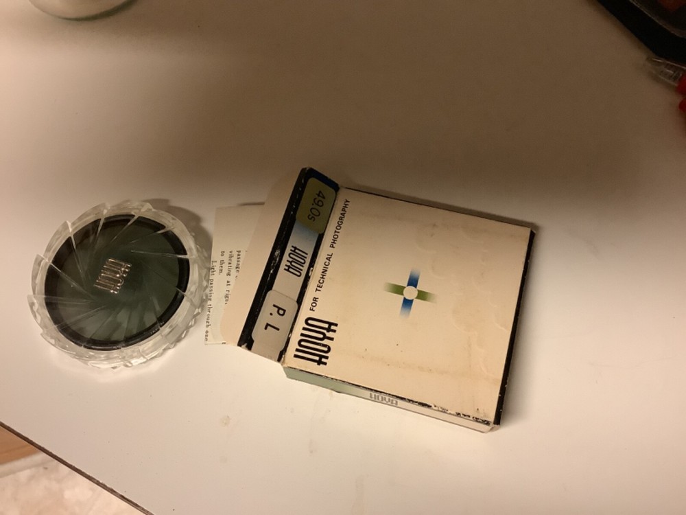 Hoya 49mm PL filter Polarizer Polarizing