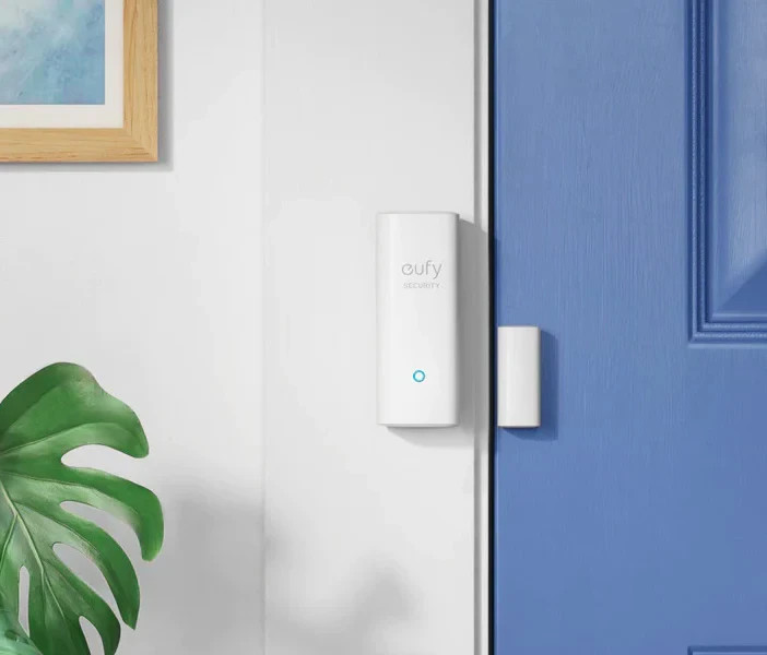 eufy 5-Pcs Wireless Alarm System Smart Home Security Kit Motion Sensor with App