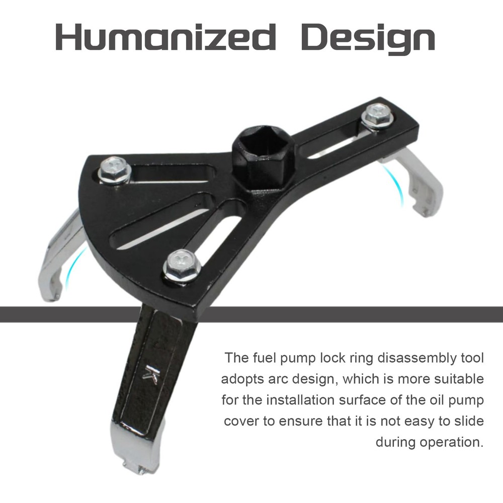 Car Fuel Pump Removal Tool, Adjustable Lock Ring Fuel...