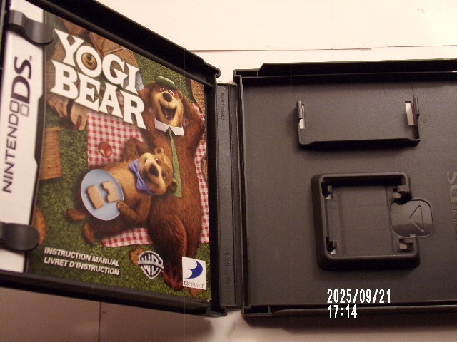 Yogi Bear (Nintendo DS) Case ONLY / No Game / Authentic USA Version / Fast Ship