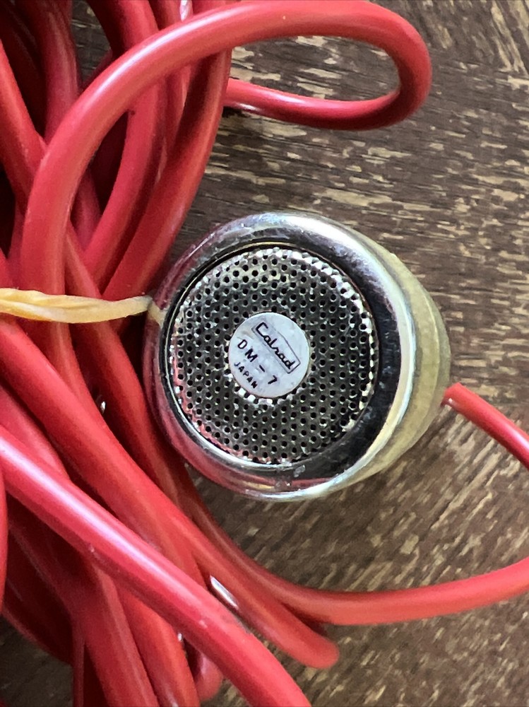 Vintage CALRAD DM-7 Microphone Japan - Untested