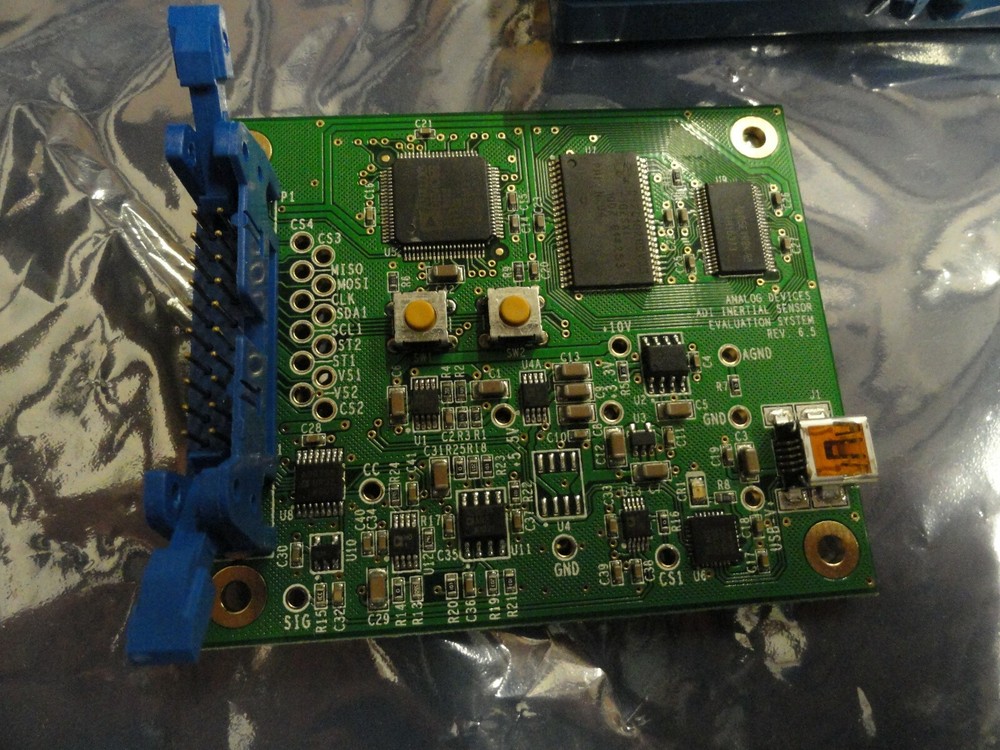 Analog Devices ADXRS450Z-M Inertial Sensor Eval Kit complete!!!