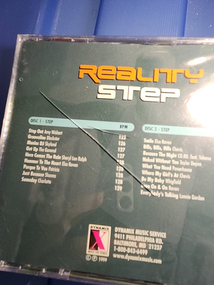 Dynamix Reality Step Step Training Fitness C.d Sealed Crack Case
