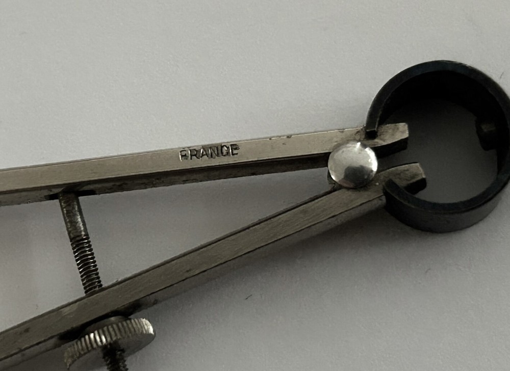 Cased Assorted Engineering / Drawing Instruments, Some marked, ‘France’