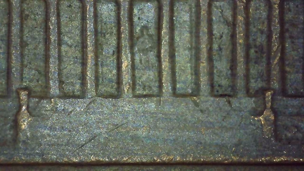 1979 D Lincoln Penny error repunched mintmark