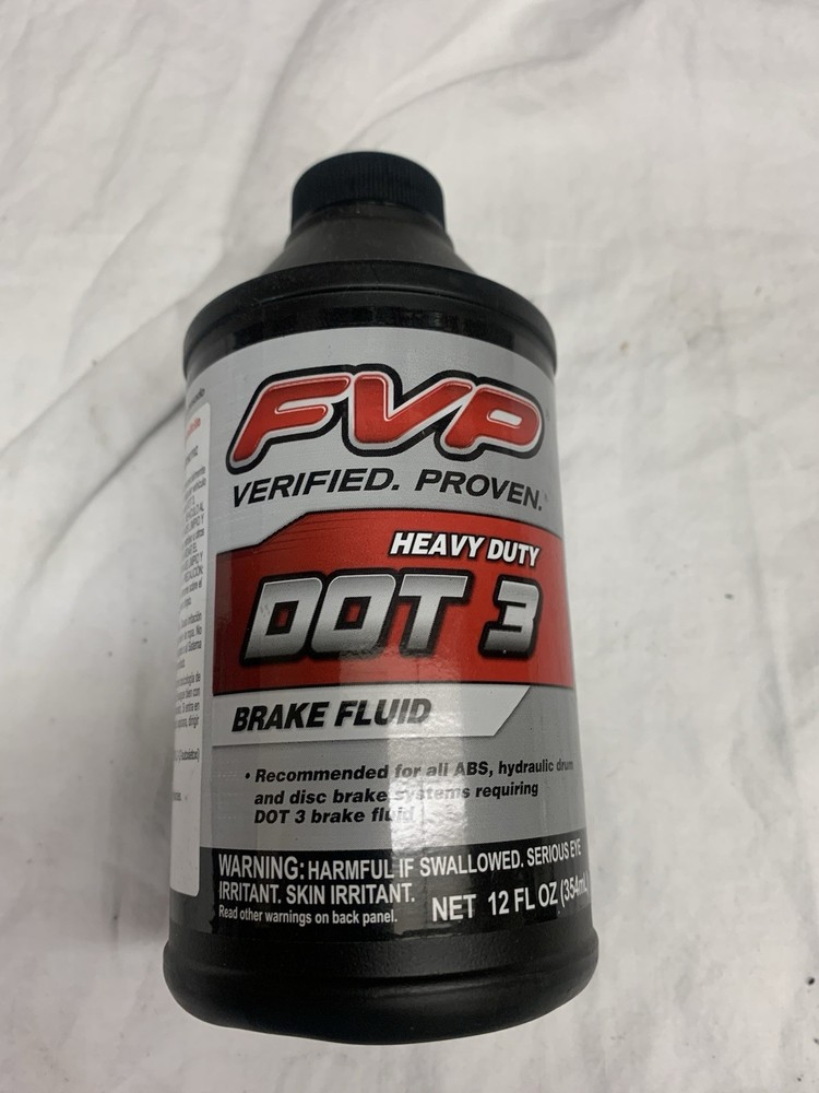 Dot 3 Brake Fluid 12 Oz