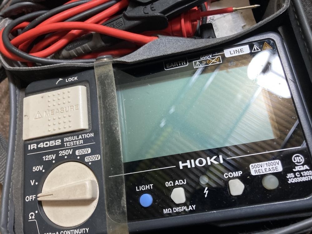 Hioki Insulation resistance tester IR4052 -TESTED EXCELLENT