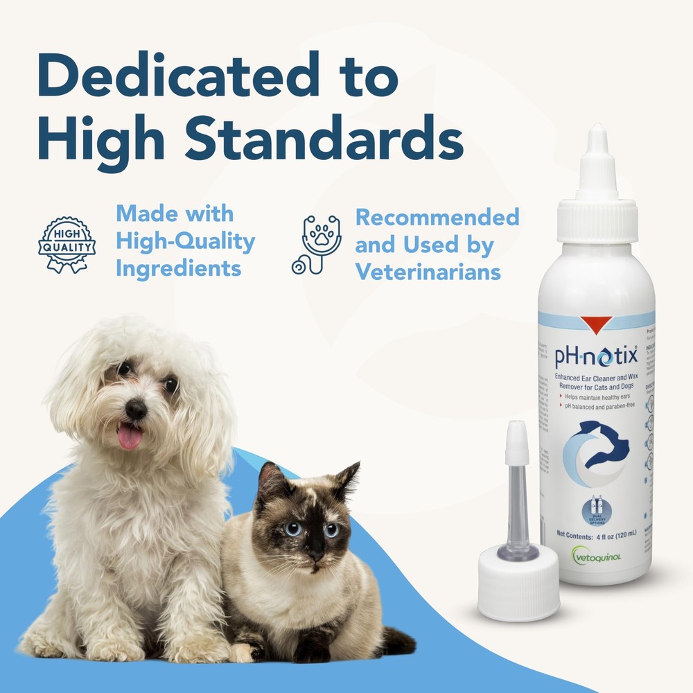Vetoquinol pHnotix Enhanced Ear Cleaner,