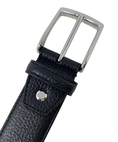 PIZZA STEFANO Leather belts black